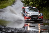 Rallye Český Krumlov: Páteční, deštivá etapa